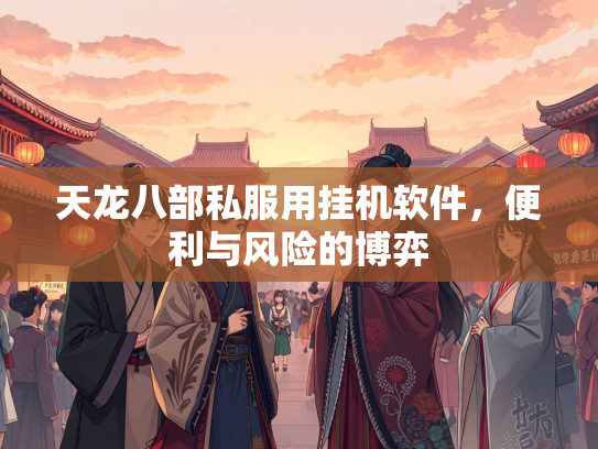 天龙八部私服用挂机软件，便利与风险的博弈