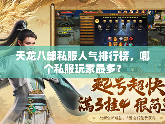 天龙八部私服人气排行榜，哪个私服玩家最多？
