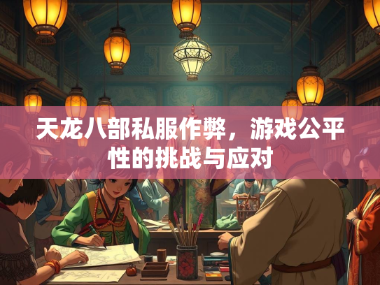 天龙八部私服作弊，游戏公平性的挑战与应对