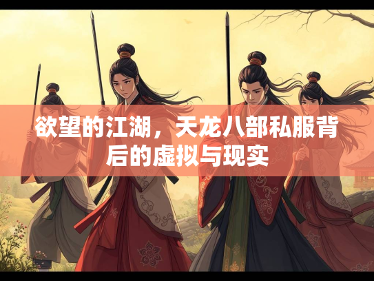 欲望的江湖，天龙八部私服背后的虚拟与现实
