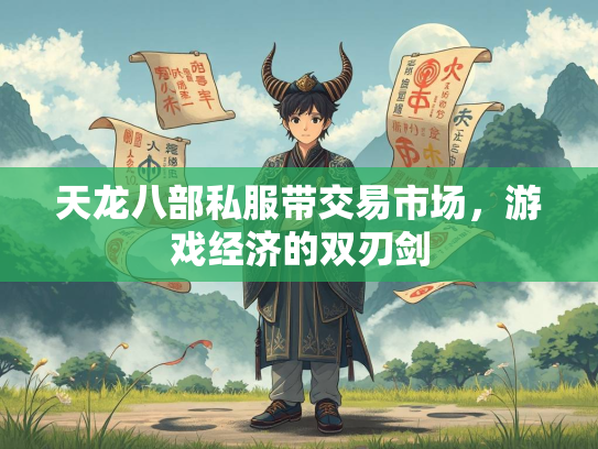 天龙八部私服带交易市场，游戏经济的双刃剑  第2张