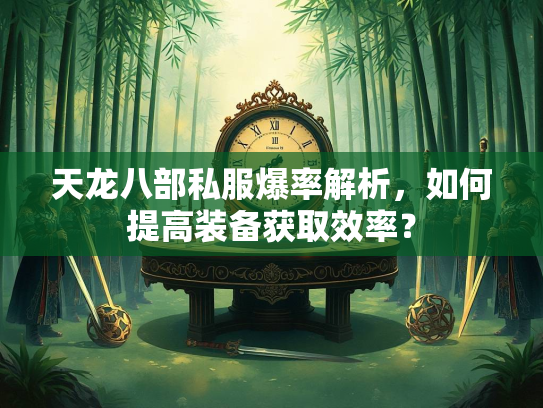 天龙八部私服爆率解析，如何提高装备获取效率？  第2张