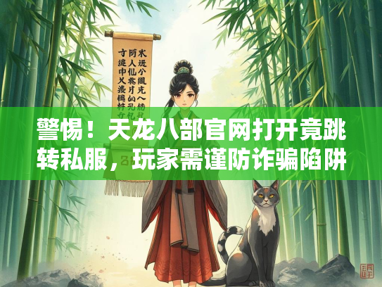 警惕！天龙八部官网打开竟跳转私服，玩家需谨防诈骗陷阱  第1张