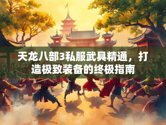 天龙八部3私服武具精通，打造极致装备的终极指南  第4张