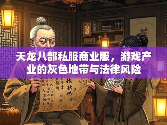 天龙八部私服商业服，游戏产业的灰色地带与法律风险