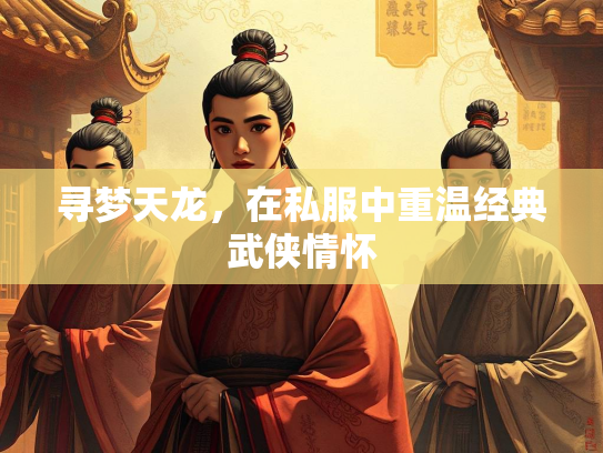 寻梦天龙，在私服中重温经典武侠情怀