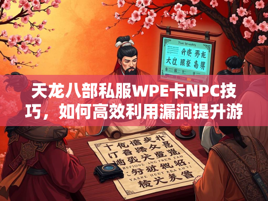 天龙八部私服WPE卡NPC技巧，如何高效利用漏洞提升游戏体验