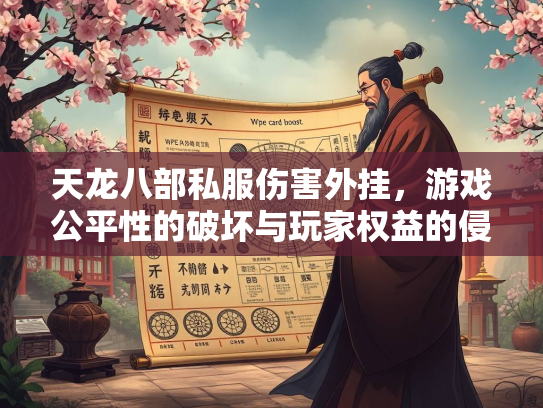 天龙八部私服伤害外挂，游戏公平性的破坏与玩家权益的侵害