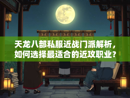 天龙八部私服近战门派解析，如何选择最适合的近攻职业？  第3张