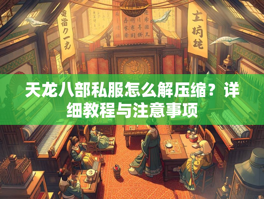 天龙八部私服怎么解压缩？详细教程与注意事项  第3张
