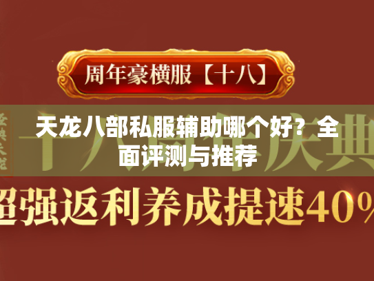天龙八部私服辅助哪个好？全面评测与推荐