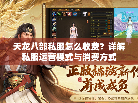 天龙八部私服怎么收费？详解私服运营模式与消费方式