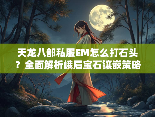 天龙八部私服EM怎么打石头？全面解析峨眉宝石镶嵌策略