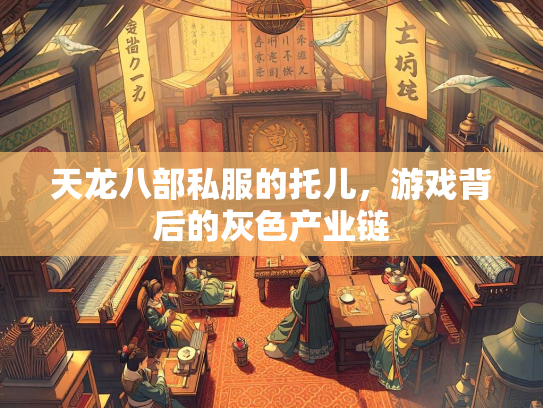 天龙八部私服的托儿，游戏背后的灰色产业链  第1张