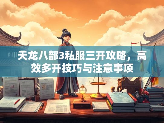 天龙八部3私服三开攻略，高效多开技巧与注意事项  第3张