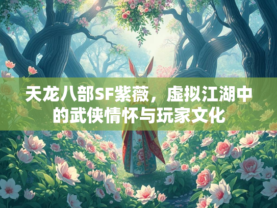 天龙八部SF紫薇，虚拟江湖中的武侠情怀与玩家文化