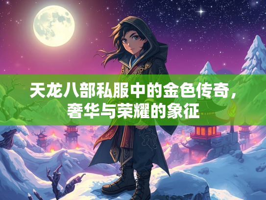 天龙八部私服中的金色传奇，奢华与荣耀的象征