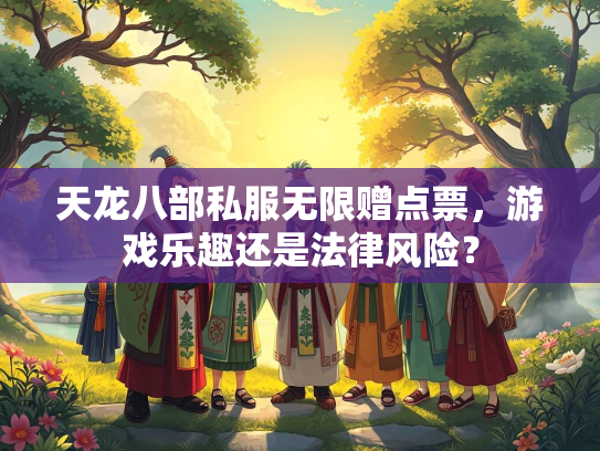 天龙八部私服无限赠点票，游戏乐趣还是法律风险？