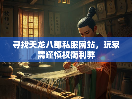 寻找天龙八部私服网站，玩家需谨慎权衡利弊