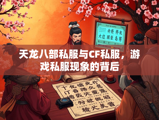 天龙八部私服与CF私服，游戏私服现象的背后