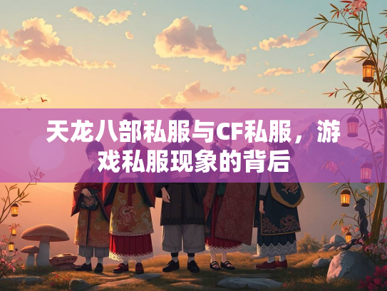 天龙八部私服与CF私服，游戏私服现象的背后