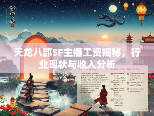天龙八部SF主播工资揭秘，行业现状与收入分析  第2张