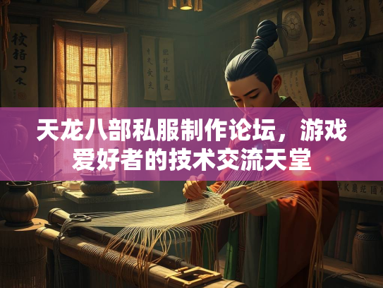 天龙八部私服制作论坛，游戏爱好者的技术交流天堂  第2张