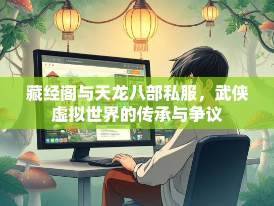 藏经阁与天龙八部私服，武侠虚拟世界的传承与争议