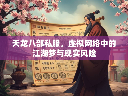 天龙八部私服，虚拟网络中的江湖梦与现实风险