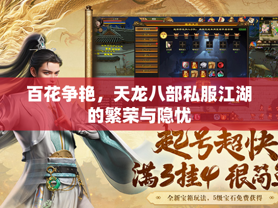 百花争艳，天龙八部私服江湖的繁荣与隐忧