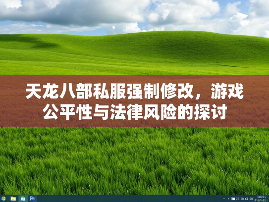 天龙八部私服强制修改，游戏公平性与法律风险的探讨  第2张