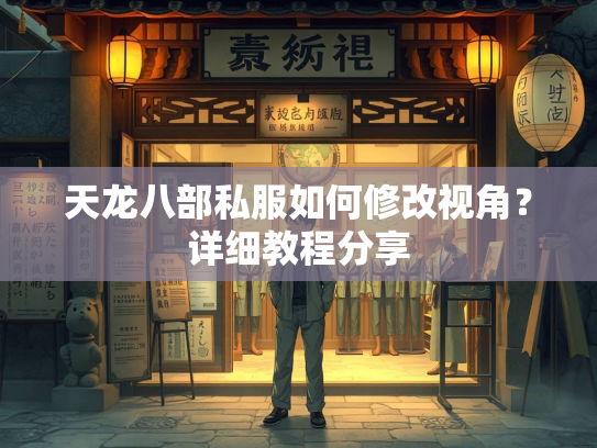 天龙八部私服如何修改视角？详细教程分享  第2张