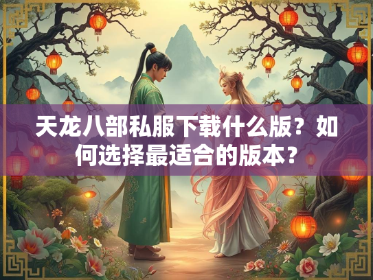 天龙八部私服下载什么版？如何选择最适合的版本？  第4张