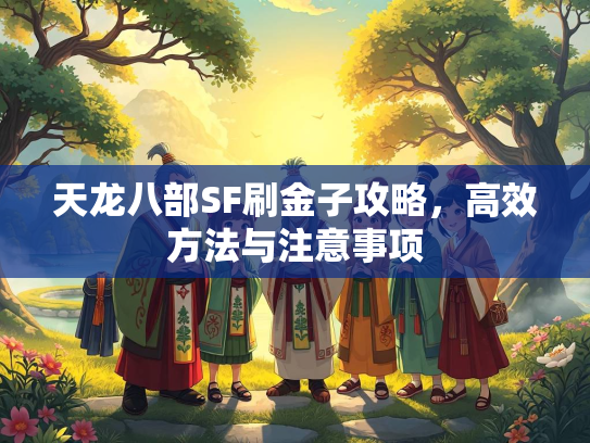 天龙八部SF刷金子攻略，高效方法与注意事项