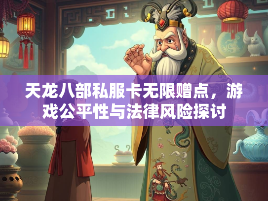 天龙八部私服卡无限赠点，游戏公平性与法律风险探讨