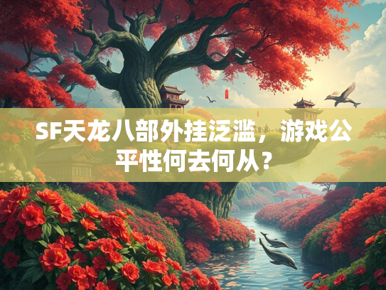 SF天龙八部外挂泛滥，游戏公平性何去何从？