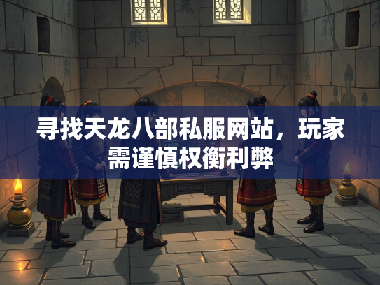 寻找天龙八部私服网站，玩家需谨慎权衡利弊