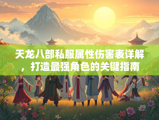 天龙八部私服属性伤害表详解，打造最强角色的关键指南