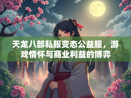 天龙八部私服变态公益服，游戏情怀与商业利益的博弈