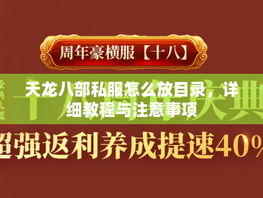 天龙八部私服怎么放目录，详细教程与注意事项