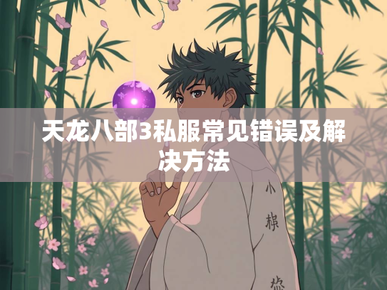 天龙八部3私服常见错误及解决方法  第2张