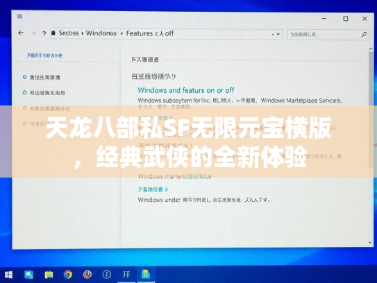 天龙八部私SF无限元宝横版，经典武侠的全新体验  第3张
