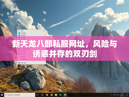 新天龙八部私服网址，风险与诱惑并存的双刃剑  第2张