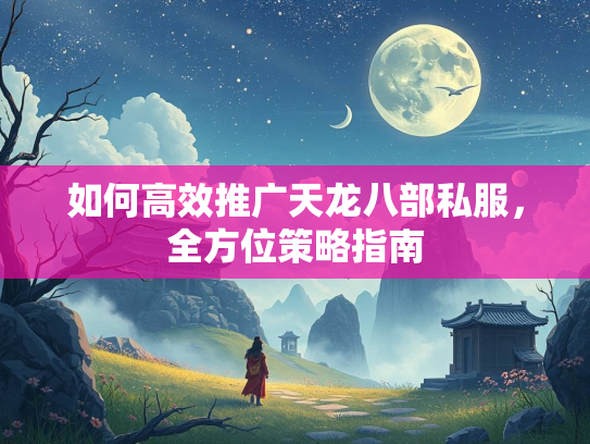 如何高效推广天龙八部私服，全方位策略指南