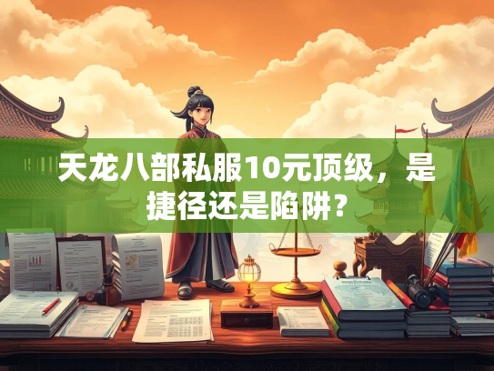 天龙八部私服10元顶级，是捷径还是陷阱？  第3张
