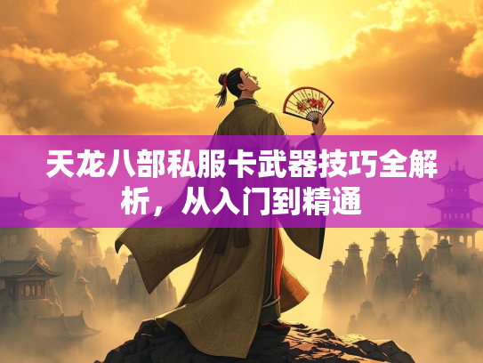 天龙八部私服卡武器技巧全解析，从入门到精通  第3张