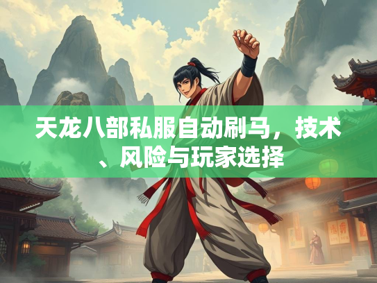 天龙八部私服自动刷马，技术、风险与玩家选择