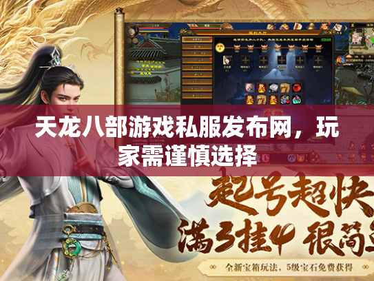 天龙八部游戏私服发布网，玩家需谨慎选择  第2张