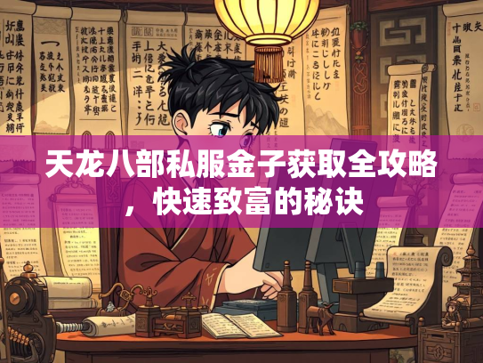 天龙八部私服金子获取全攻略，快速致富的秘诀