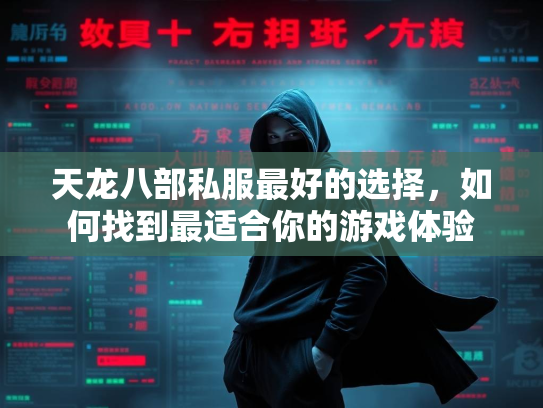 天龙八部私服最好的选择，如何找到最适合你的游戏体验  第3张